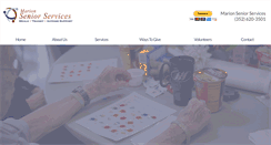 Desktop Screenshot of marionseniorservices.org