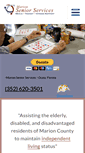 Mobile Screenshot of marionseniorservices.org